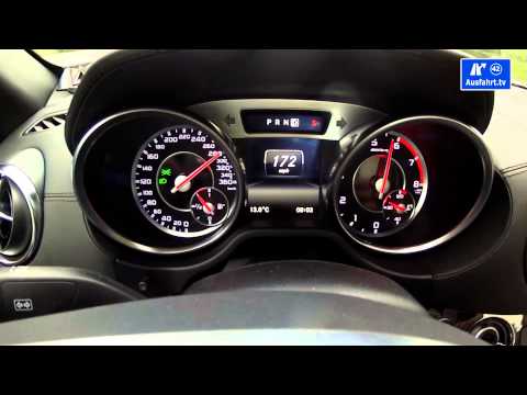 2014 Mercedes-Benz SL 65 AMG  0-300 km/h kph Beschleunigung Tachovideo 0-186 mph acceleration