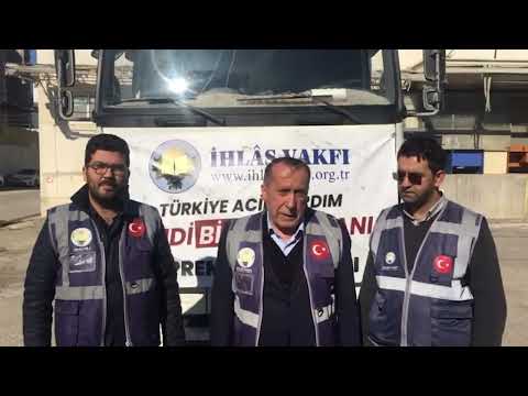 İstanbul'dan çıkan 6. tırımız Adana'ya Vardı!