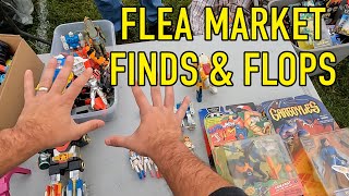 FLEA MARKET FINDS AND FLOPS! CAN VINTAGE TOYS MAKE ME A PROFIT? #ebay #reseller #vintage #toys