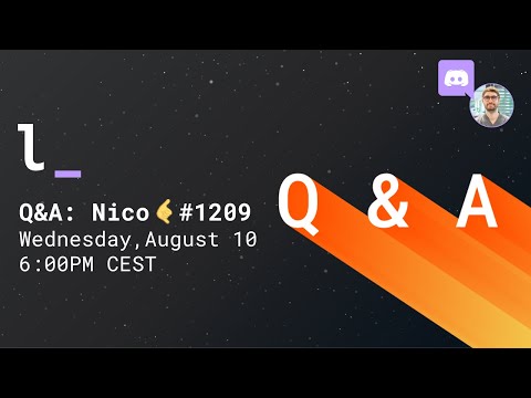 Live Q&A session on Luos Discord with Nicolas Rabault - YouTube