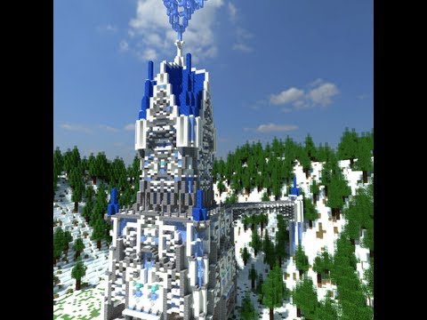 Lansor: Ice Mage Tower Minecraft Project