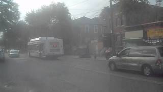 preview picture of video 'New York City Transit Bus: 419 New Flyer C40LF CNG on B9'