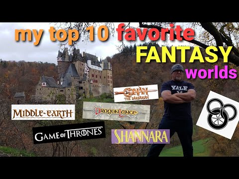 MY TOP 10 FANTASY WORLDS RANKED