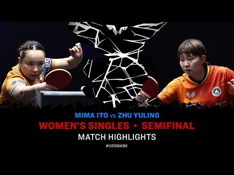 Mima Ito vs Zhu Yuling | WS SF | #USSMASH 2025