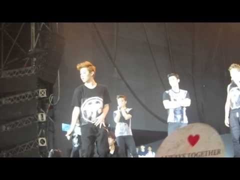 Super Show 5 en Peru Super Junior in Peru personal dancing Ryeowook Henry focus Wonhyuk