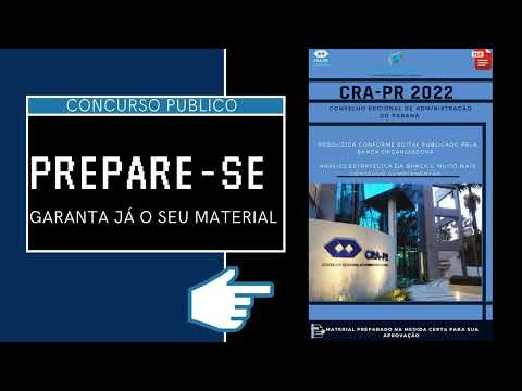 Apostila CRA PR Administrador 2022
