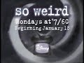 Disney Channel So Weird Promo December 1998