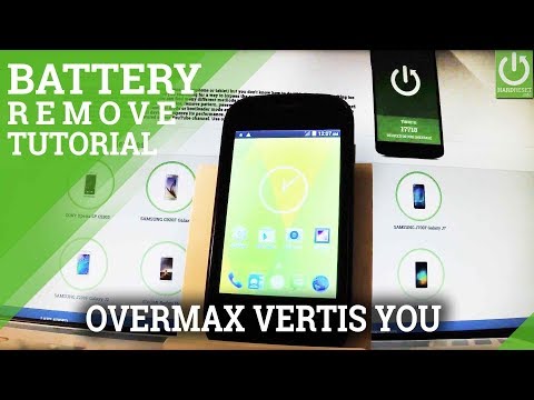 Remove Battery in OVERMAX Vertis 3511 You - Force Restart / Reset