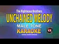 UNCHAINED MELODY KARAOKE MALE KEY THE RIGHTEOUS BROTHERS Nuansamusikkaraoke