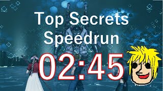 [FF7R] 裏ボス爆速攻略！！2:45　Final Fantasy VII Remake - VR Top Secretsトップシークレッツ TA Speedrun 黄昏あり