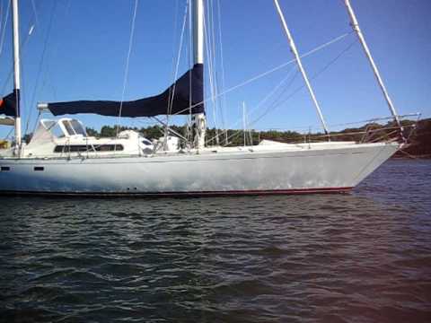 Bowman 57 - "Discovery" at mooring