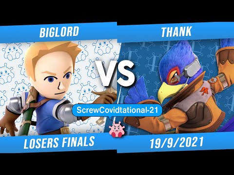 ScrewCovidtational-21 - BigLord (Mii Swordfighter) vs Thank (Falco) Losers Finals