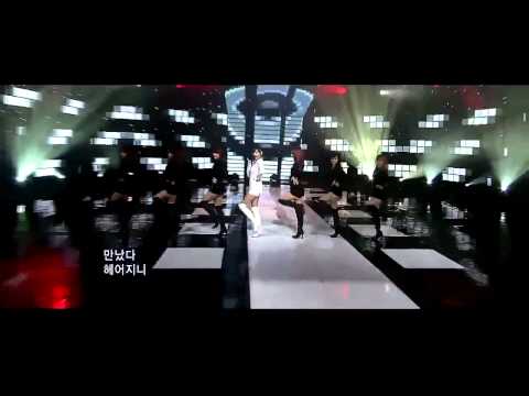 [HD] [110227 SBS popular song] G.NA - Black & White