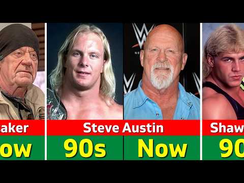 90s WWE Wrestlers Then vs Now : Shocking Transformations