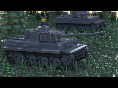 Lego WW2 Tank Battle Blender