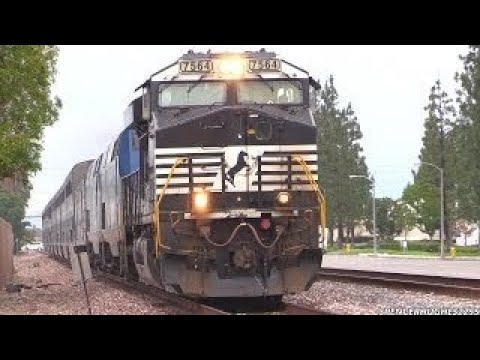 California Trains! 1 Hour, 150+ Trains!