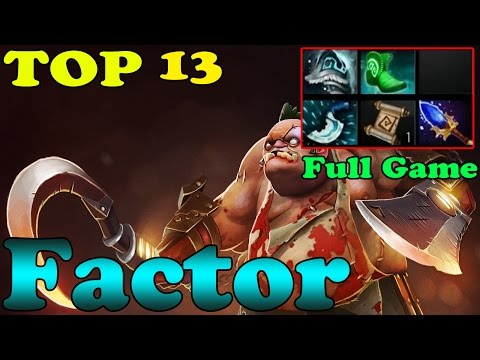 Dota 2 - TOP 13 Pudge in Dotabuff  - Full Game - Ranked Match Gameplay!
