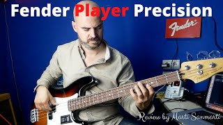 Video thumbnail for Fender Player Precision Bass Review. by Bass Advisor