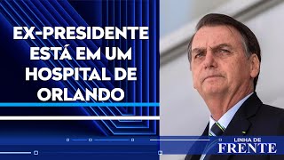 Jair Bolsonaro é internado nos EUA após fortes dores abdominais