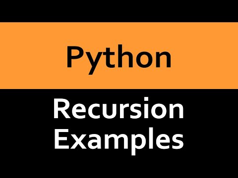 Recursion Examples in Python - Access 2 Learn