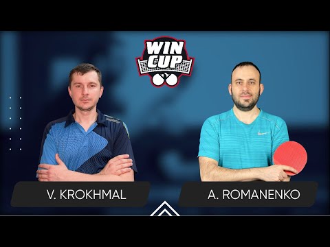 22:15 Vitalii Krokhmal - Andrii Romanenko West 6 WIN CUP 14.05.2024 | TABLE TENNIS WINCUP