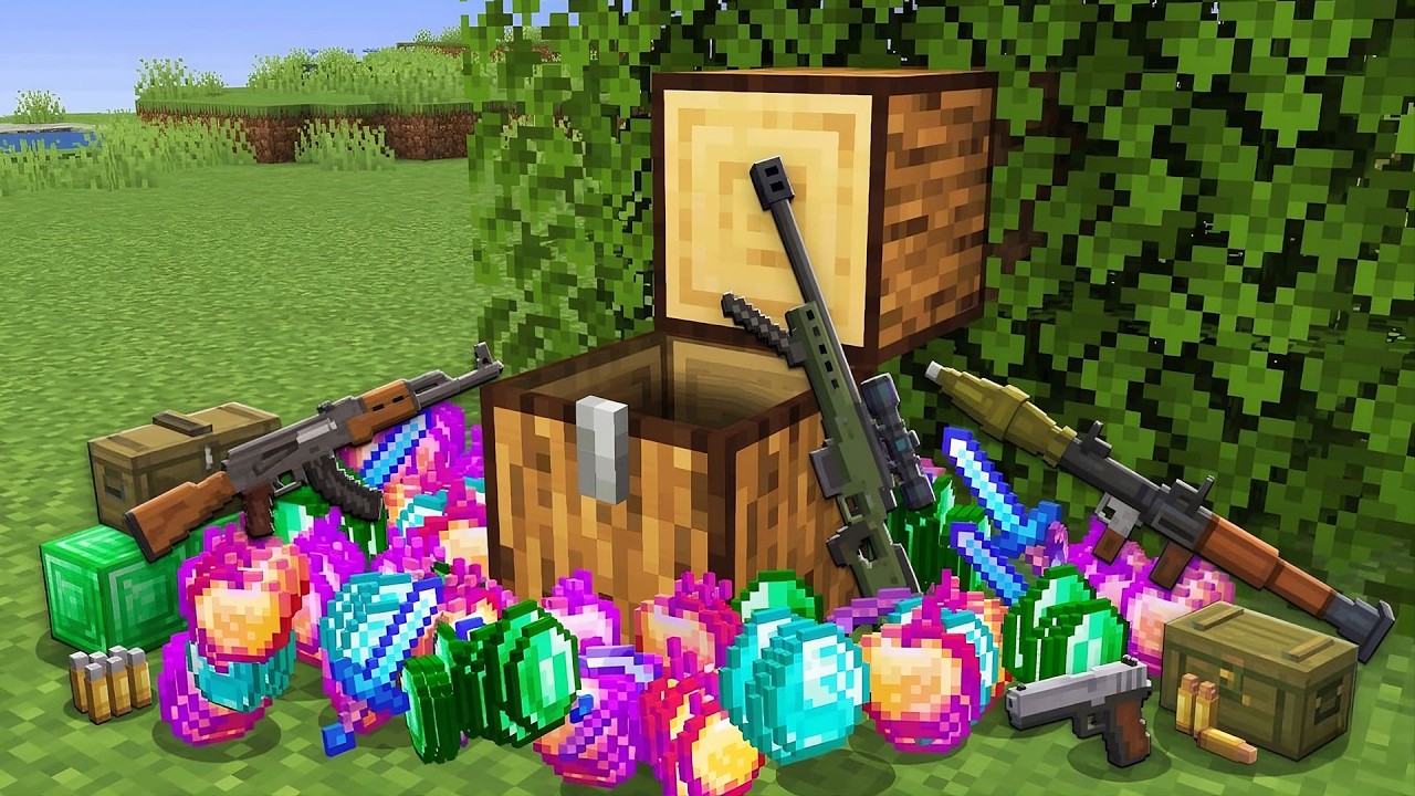 MINECRAFT MA GLI ALBERI HANNO LOOT OP