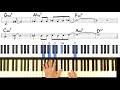 Dolphin Dance - Great Herbie Hancock standard 🎹 Jazz Piano Tutorial ❤