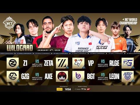 🔴 LIVE | WILD CARD DAY 1 | M7 World Championship | (ENG)