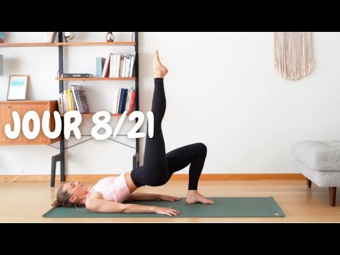 Jour 8 yoga flow : full body stretch and tone