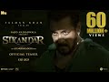 SIKANDAR Official Teaser Salman Khan Sajid Nadiadwala A R Murugadoss EID 2025