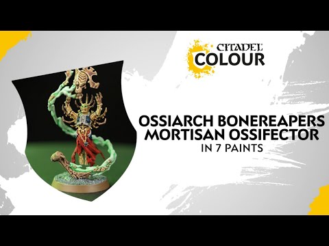 Ossiarch Bonereapers Mortisan Ossifector in 7 Paints
