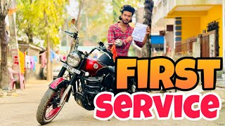Royal Enfield Goan classic 350 Fast Service || first service Gaonon classic 350 in kolkata