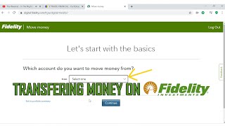 How to transfer money to and from your Fidelity account | 2021