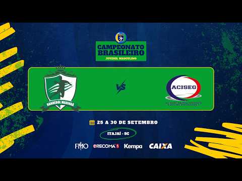 Campeonato Brasileiro Juvenil Masculino: Maringá-PR - Herkules/Guarulhos-SP [TRANSMISJA, LIVE]