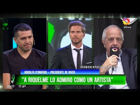D'Onofrio elogia a Riquelme / Pasion por el Futbol