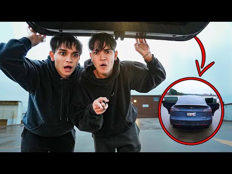 You Won’t Believe What We FOUND In Our Stolen Tesla..