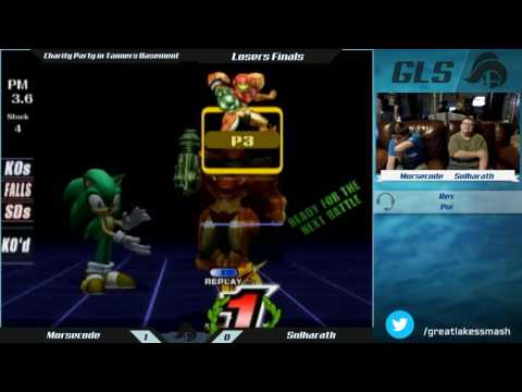 Charity Party in Tanner's Basement Losers Finals - Morsecode (Samus) vs. Solharath (Sonic)