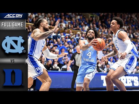 North Carolina vs. Duke Full Game Replay | ACC Men’s Basketball (2021-22)
