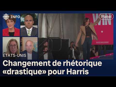 Panel américain : une fin de campagne difficile pour Kamala Harris
