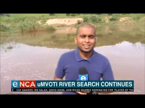uMvoti river search continues