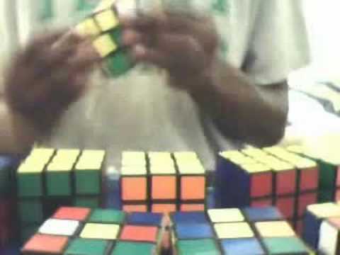 10 cubes in a row cube41