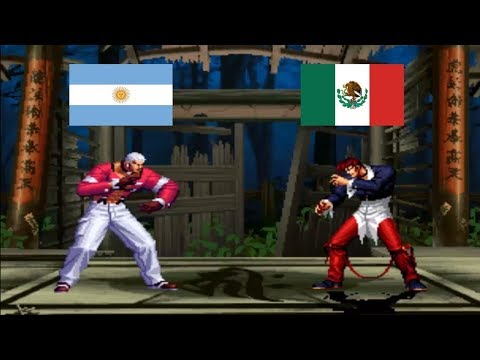 Kof 98 Amane (argentina) VS CapitanSNK (mexico) 格斗之王 98