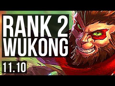 WUKONG vs IRELIA (TOP) | Rank 2 Wukong, 8 solo kills, 1.7M mastery | NA Challenger | v11.10