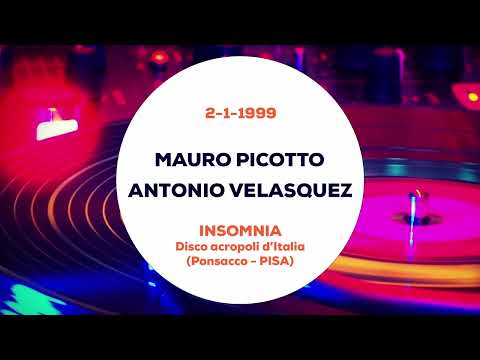 Mauro Picotto e Antonio Velasquez - Insomnia (Pisa) 2-1-1999