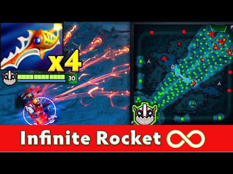 Infinite Rocket x4 Divine Rapiers Clockwerk 🔥Global Kill Strats 36Kills by Goodwin