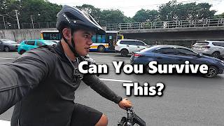 The Hustle and Bustle of Commuting to Work by Bike in Metro Manila!