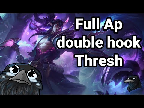 The struggle of full AP Thresh but with double the hooks: League of Legends