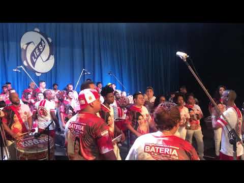 VIRADOURO 2019: gravação da bateria para o CD do Carnaval 2019