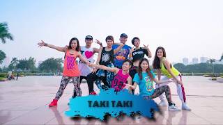 Download lagu TAKI TAKI- DJ Snake feat Selena Gomez, Ozuna & Cardi B/ Zumba/ ZumbaNfit Upnotdown mp3