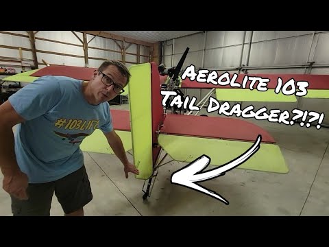 Aerolite 103 Tail Dragger Stick Conversion Walk Around!
